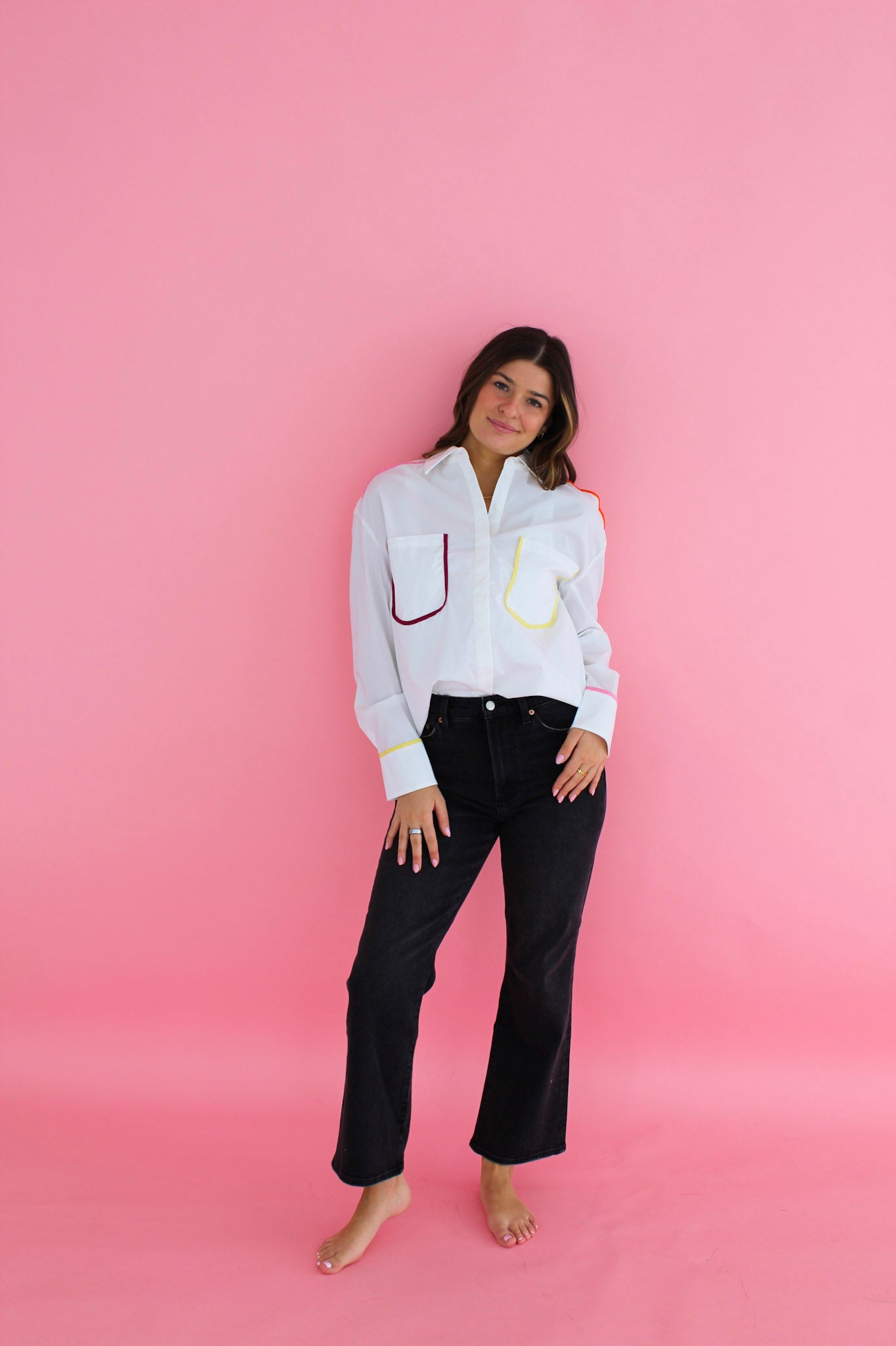 Gigi Button-Up Blouse