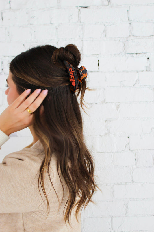 Cincy Tortoise Hair Claw