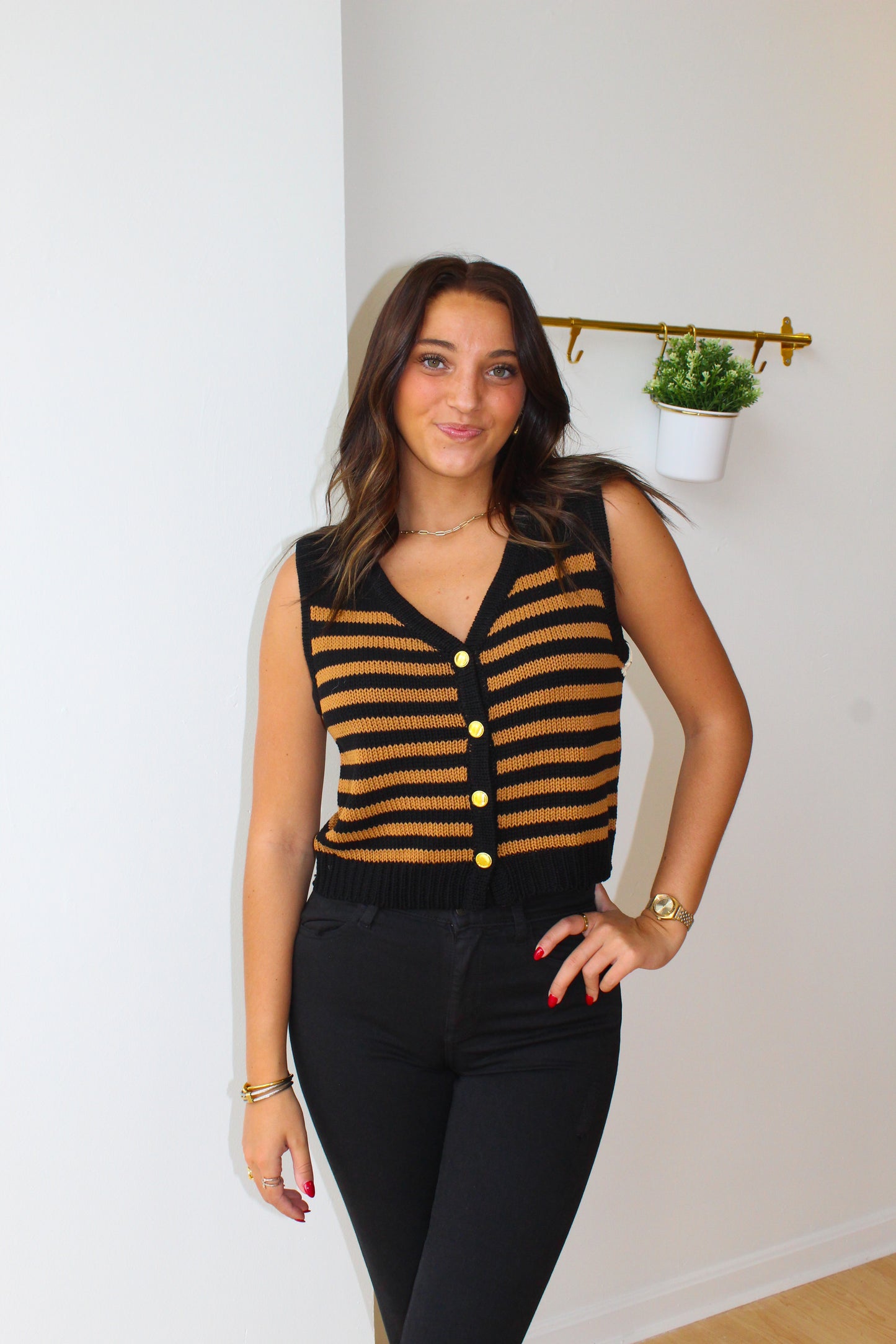 Marlboro Striped Vest