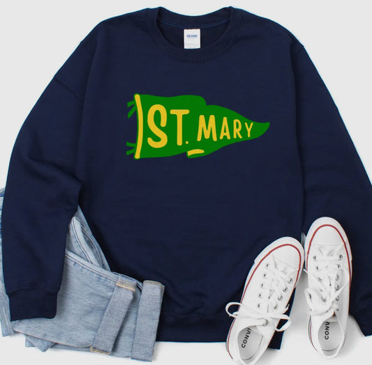 St. Mary Pennant Crewneck