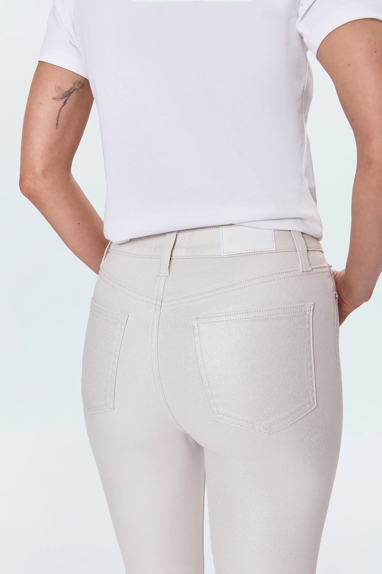 Pistola Lennon Jeans - Ivory Luster