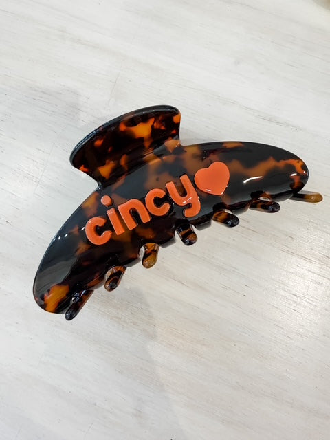Cincy Tortoise Hair Claw