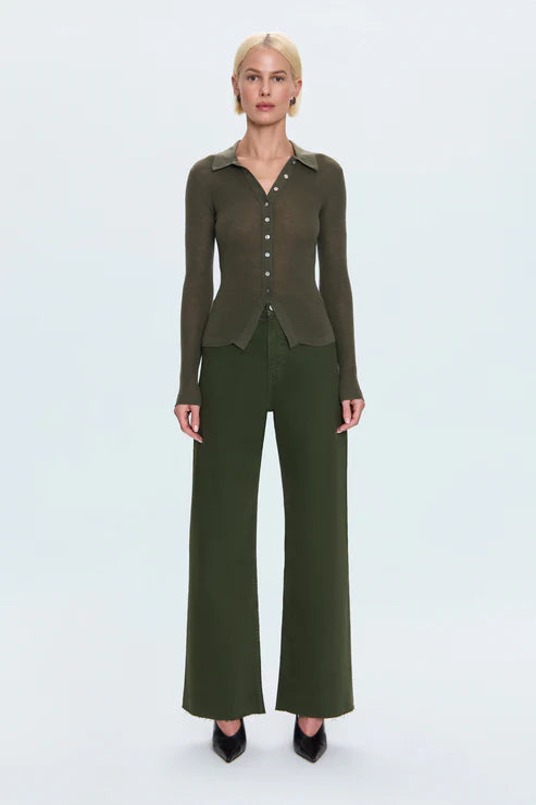 Pistola Penny Wide Leg Jean - Laurel
