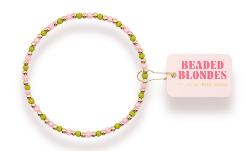 Green + Pink Demi Bracelet