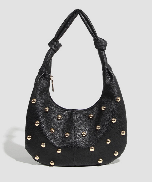 Studded Shoulder Bag (Multiple Colors)