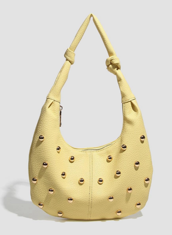 Studded Shoulder Bag (Multiple Colors)