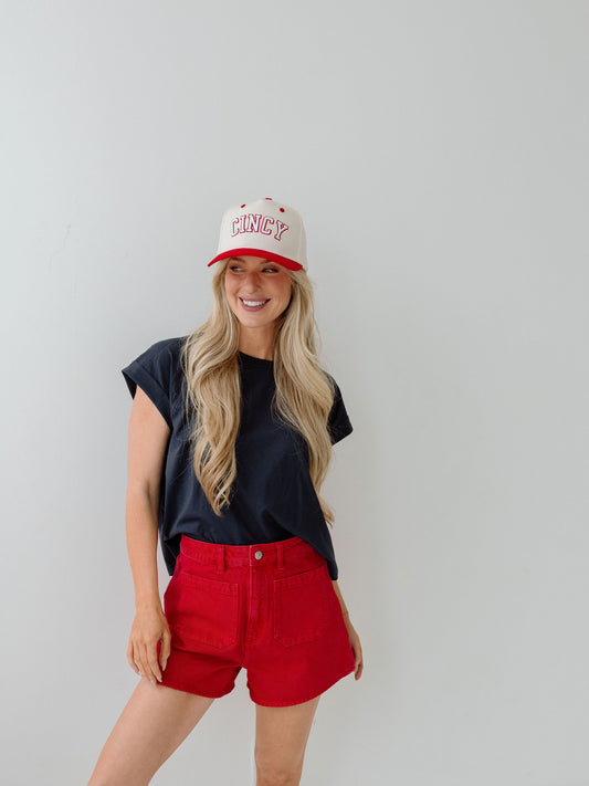 Savannah Cuff Sleeve Tee