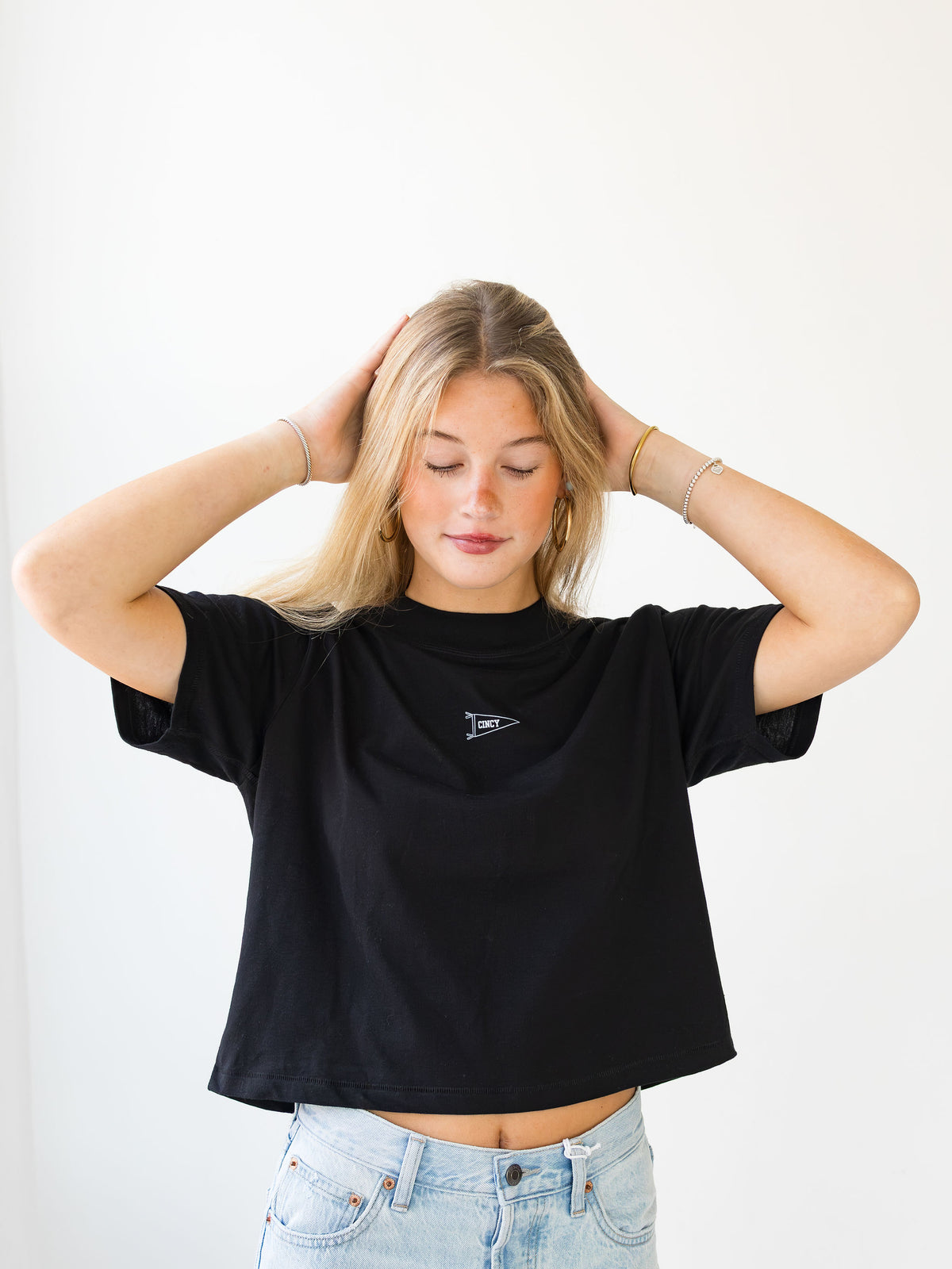 Cincy Mock Tee