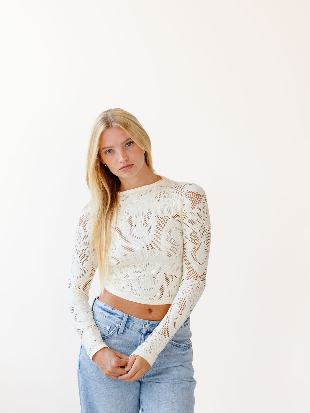 Wren Lace Top