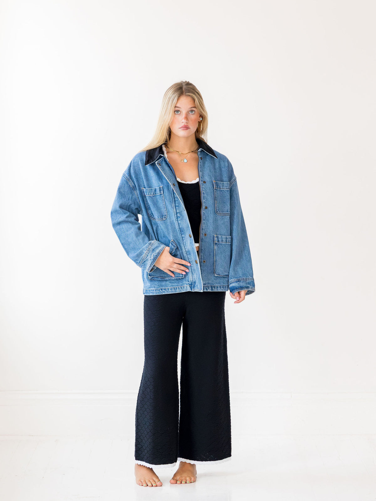 Teddy Diamond Knit Pants