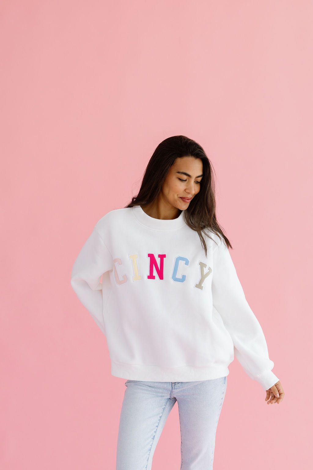 Confetti Cincy Mockneck