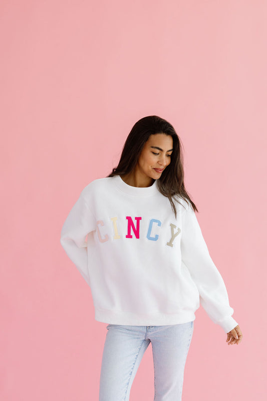 Confetti Cincy Mockneck