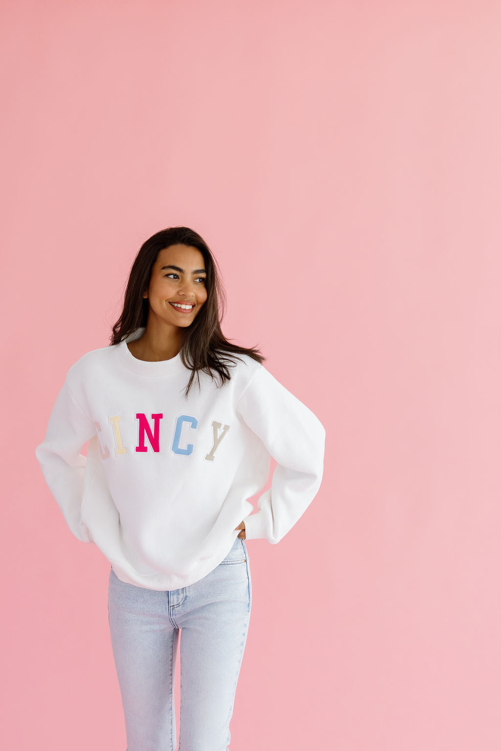 Confetti Cincy Mockneck