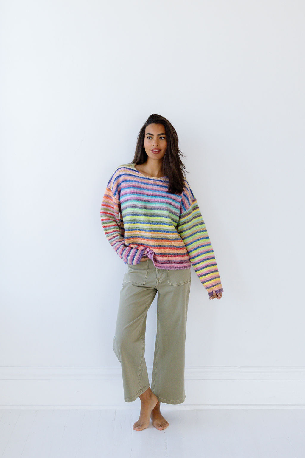 Rainbow Riot Sweater