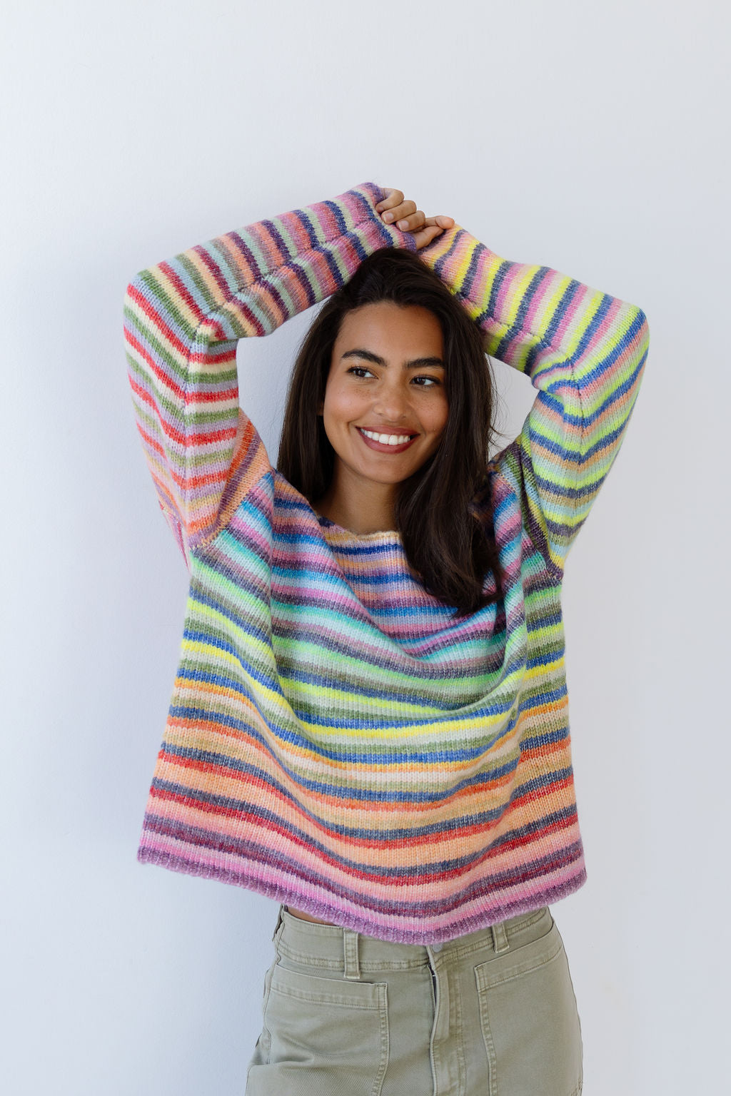 Rainbow Riot Sweater