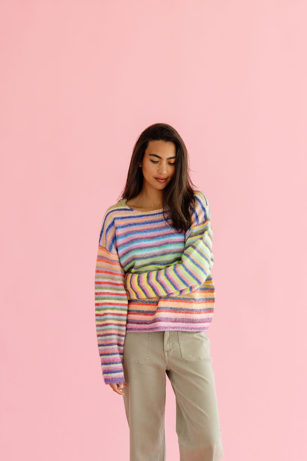 Rainbow Riot Sweater