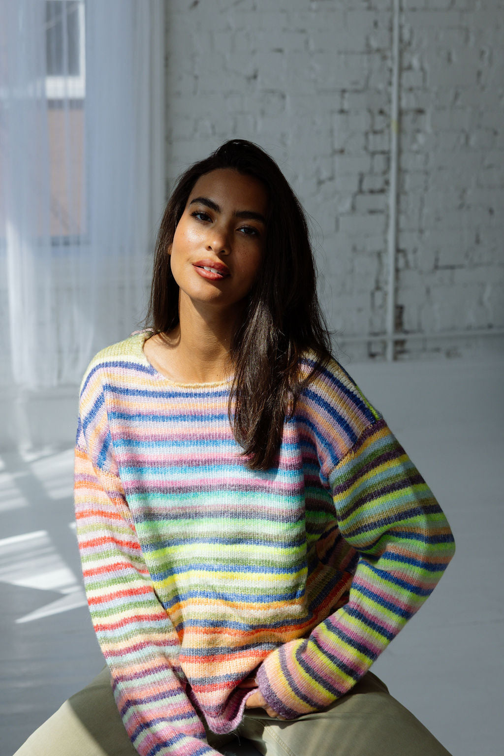 Rainbow Riot Sweater