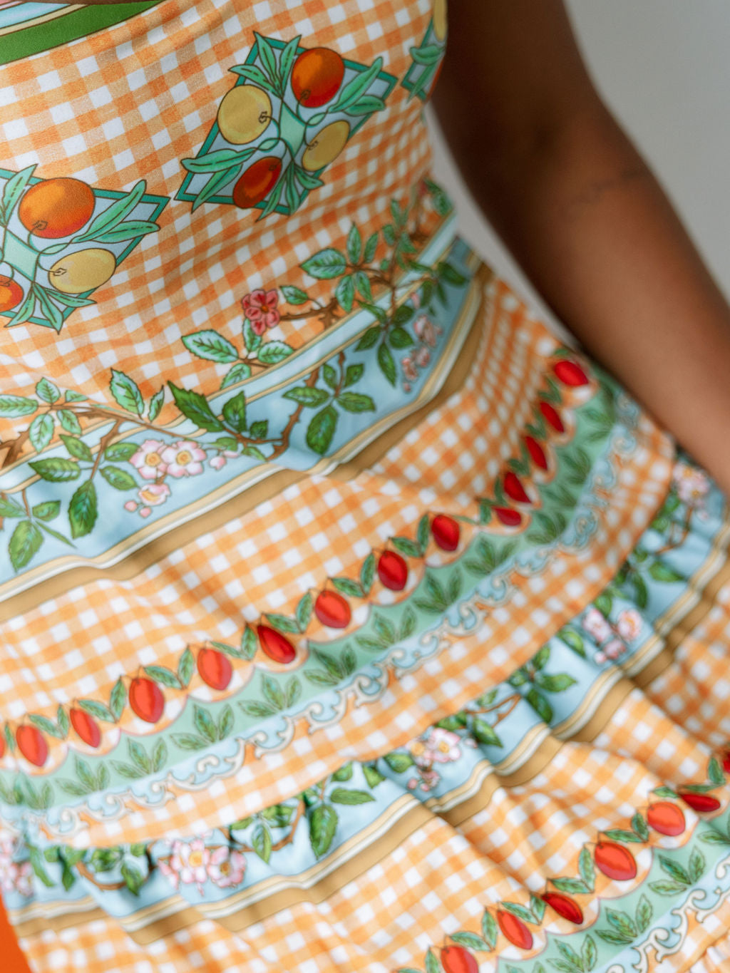 Ines Dress - Garden Gingham