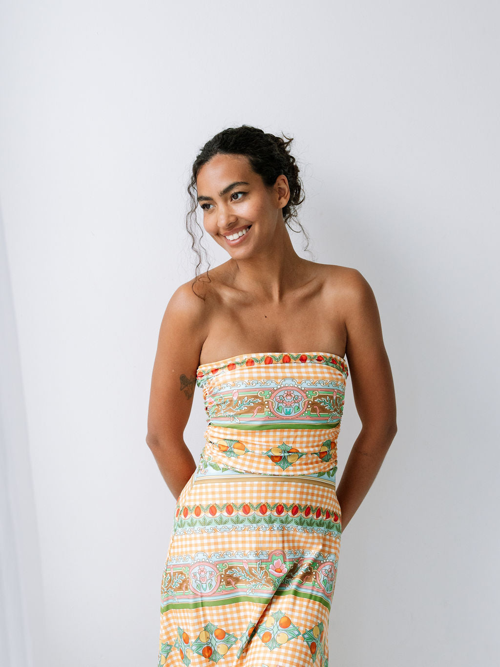 Gloria Dress - Garden Gingham