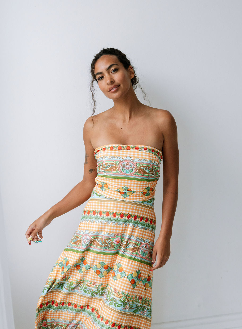 Gloria Dress - Garden Gingham
