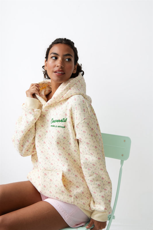 Floral Hoodie