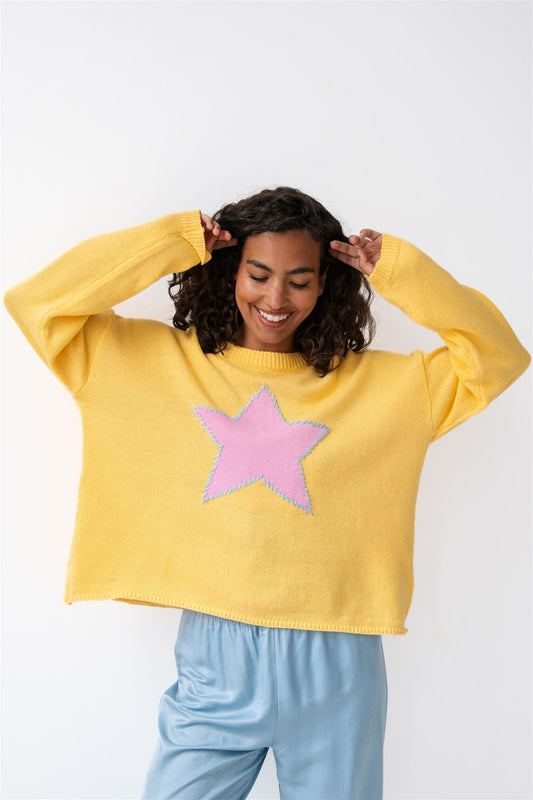 Starstruck Sweater - Yellow