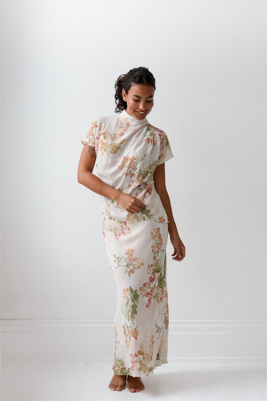 Favorite Skirt - Peach Rose