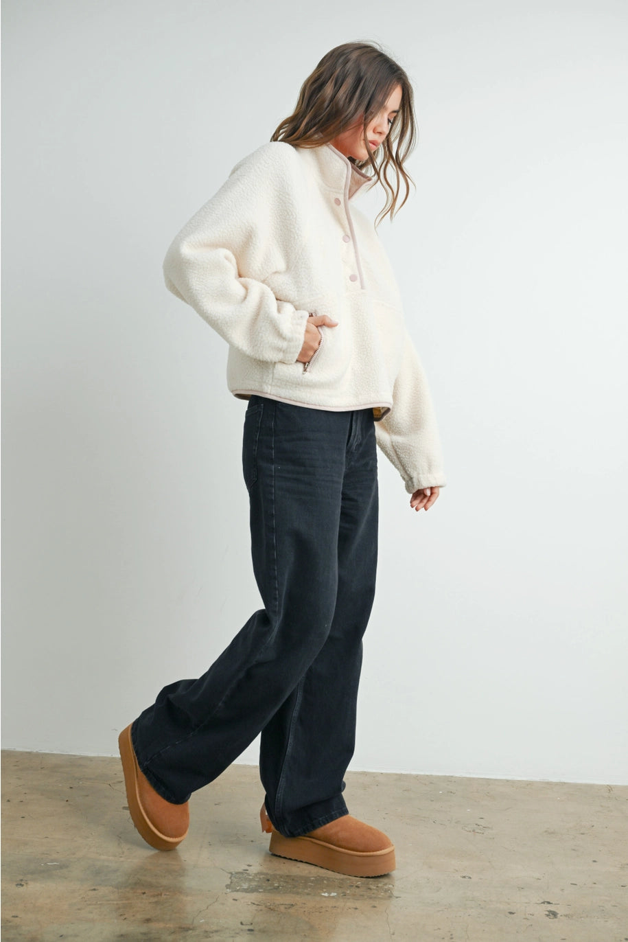 Poppy Fleece Pullover