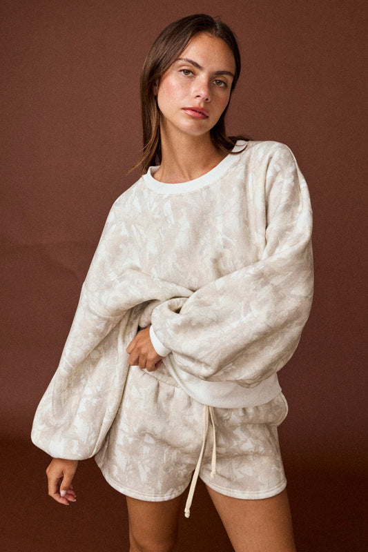 Woodland Camo Crewneck