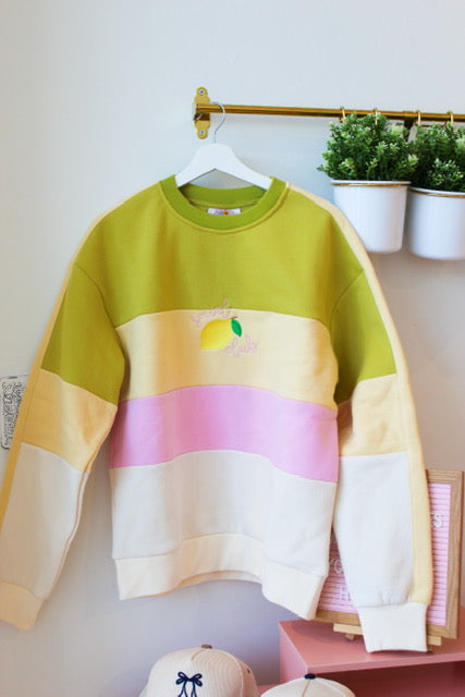 Social Club Colorblock Sweatshirt