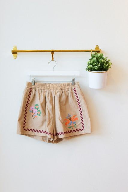 Raya Embroidered Shorts