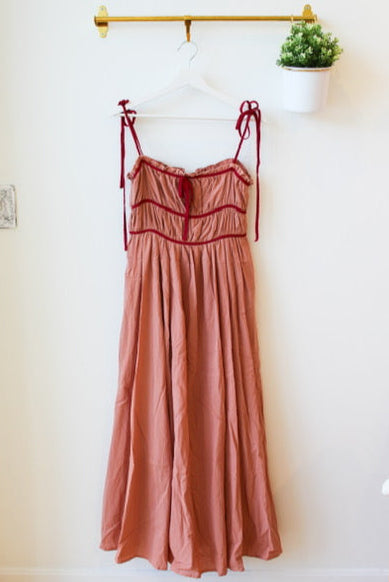 Raspberry Maxi Dress