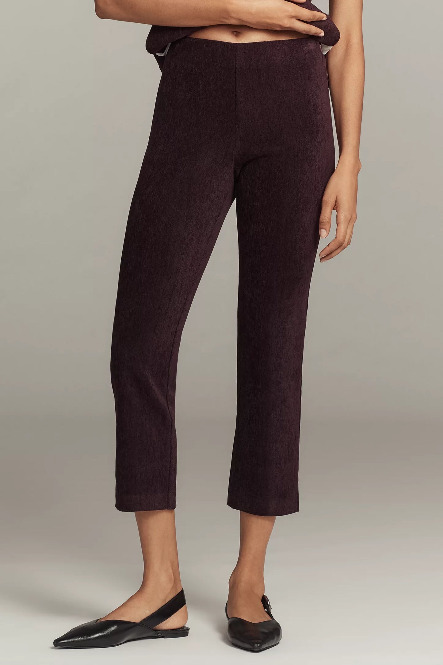 Plum Chenille Pants